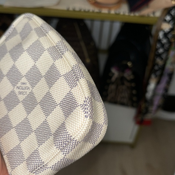 louis vuitton mini pochette in azur (discontinued print - Picture 8 of 11